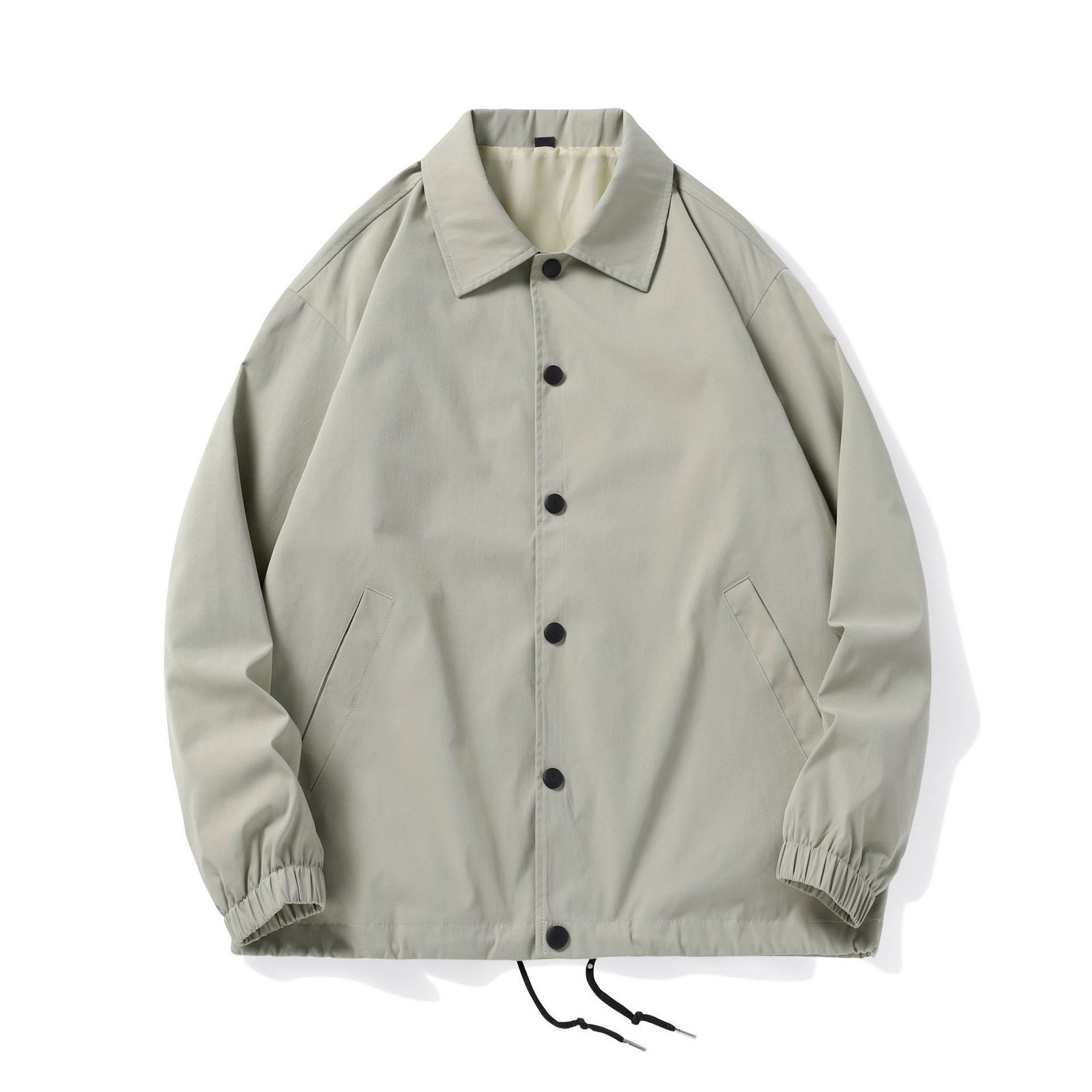 Jacket Men's Coat Youth Tide Casual Polo Collar - Image 3