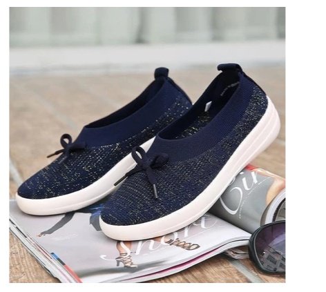 Flat with breathable mesh shoes women - Image 10