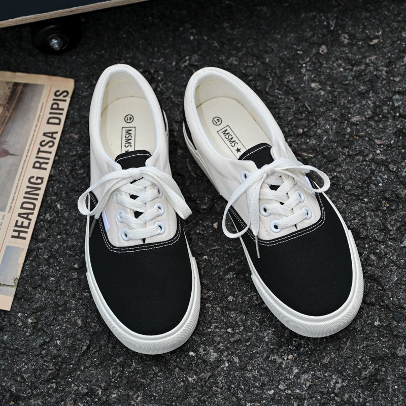 New Summer Low-Top Canvas Shoes, Vintage Couple Skate Sneakers For Men - Image 3