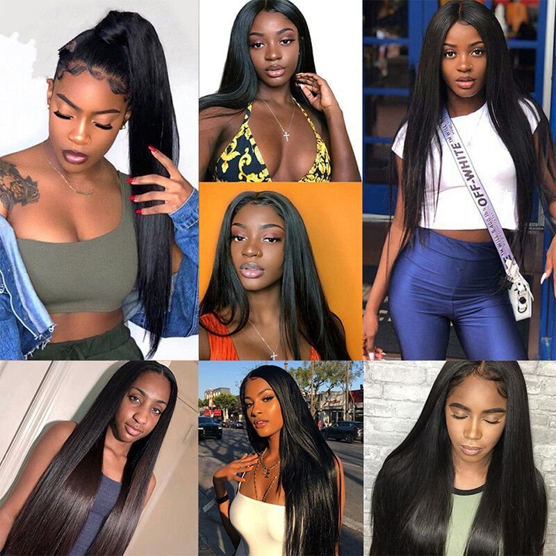 Ladies Mid-length Straight Hair - Image 4