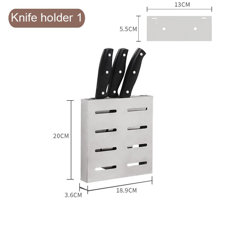 Stainless Steel Non-perforated Wall Hanging Bowl Drain Rack Pot - Image 10