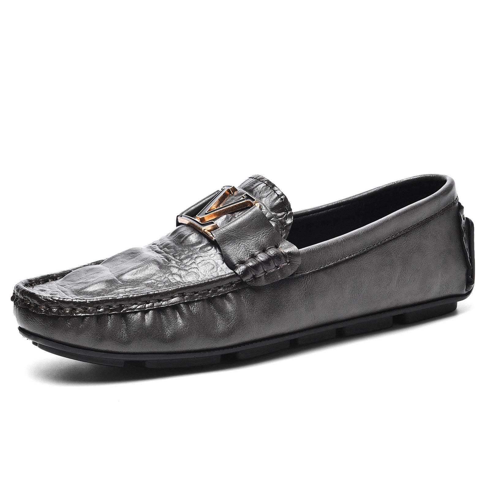 British-style Casual Mens Genuine Leather Shoes - Image 3