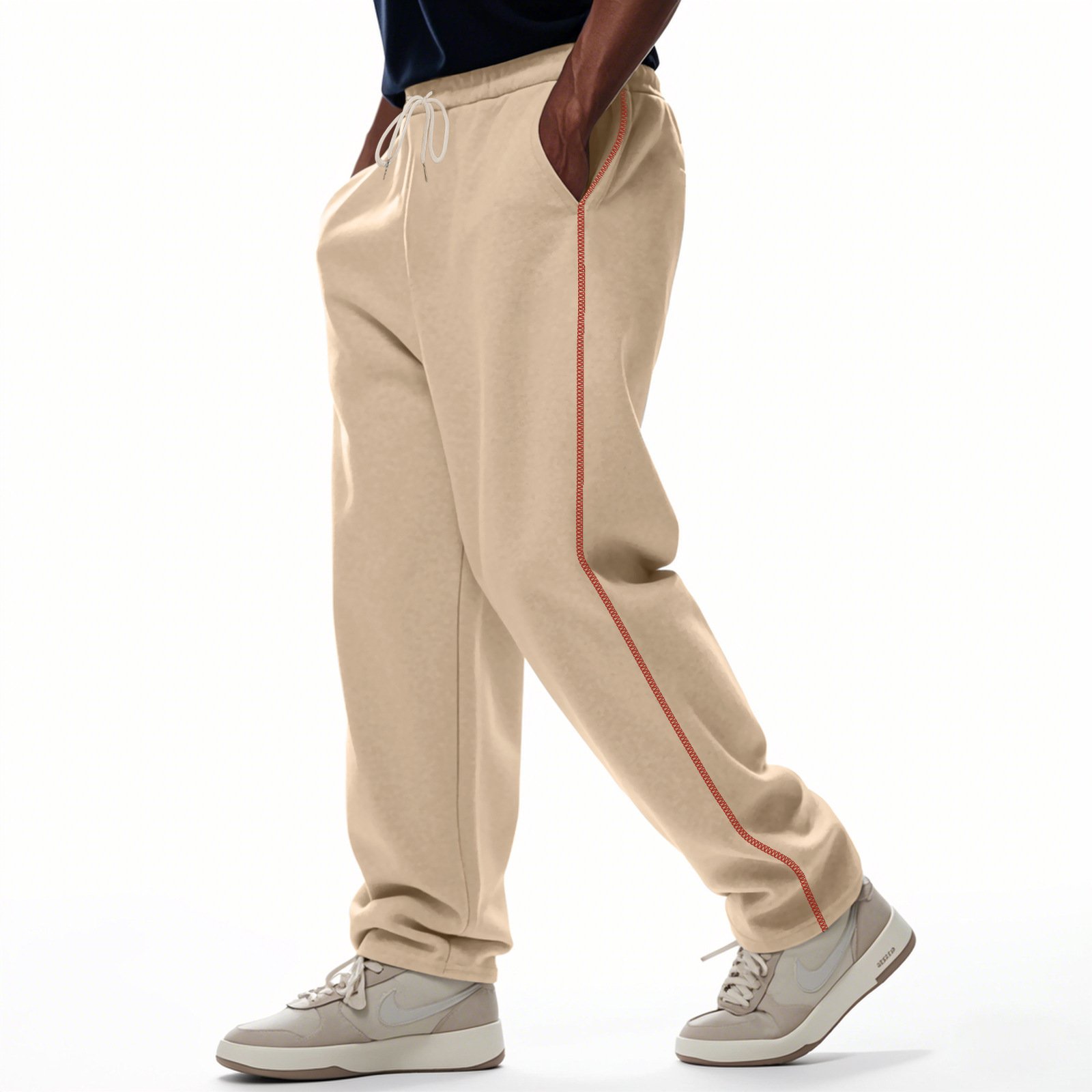 Men's Wear-resistant Heavy Terry Loose Sports Casual Pants - Image 8
