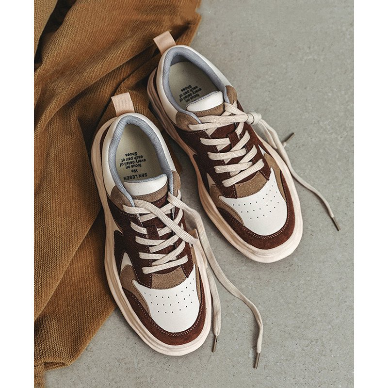 Niche Dad Men And Women Casual Sports Couple Skateboard Shoes - Image 3