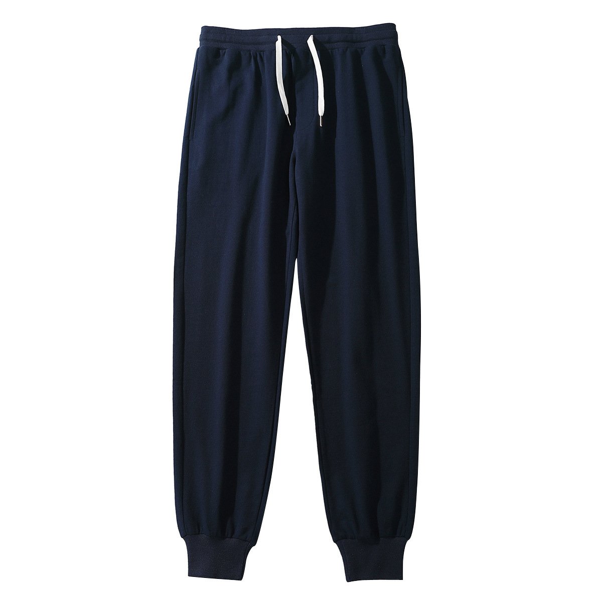 Men's Cotton Sports Casual Pants Drawstring Loose Slimming - Image 4