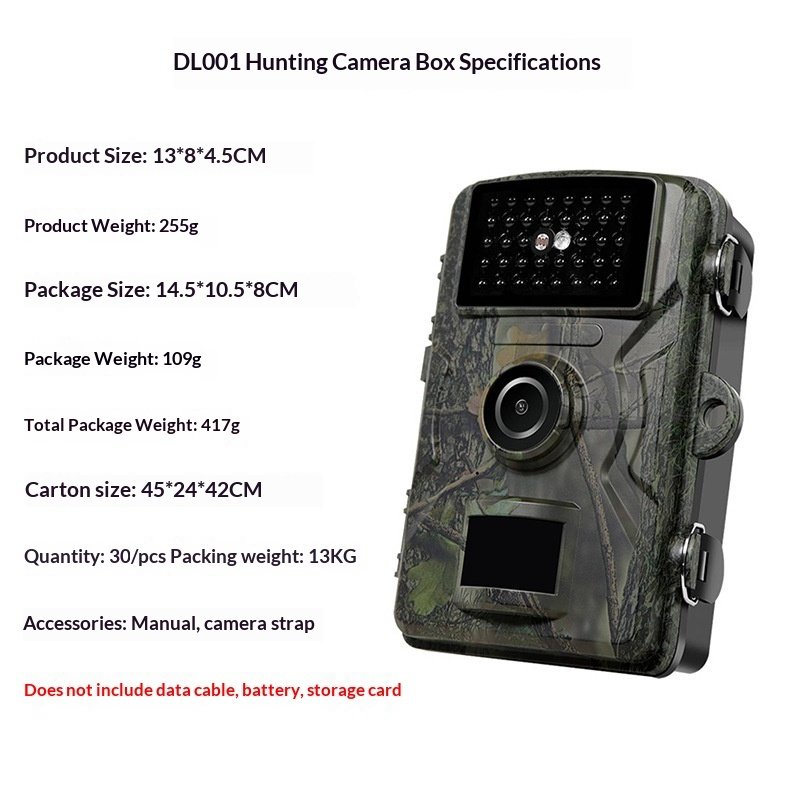 Night Vision Motion-Activated Photo And Video Recording Wildlife Tracking Hunting Camera - Image 4