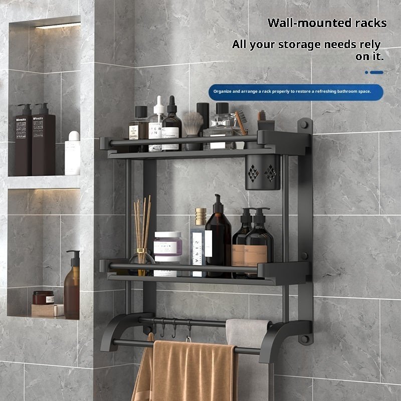 Stainless Steel Bathroom Storage Rack