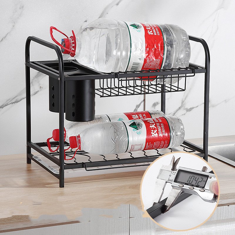 Chopsticks Dish Drain Rack Multifunctional Kitchen Storage Rack - Image 5