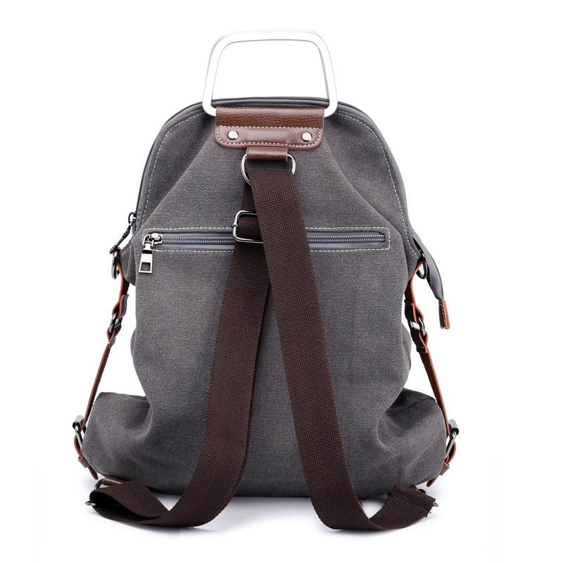 Canvas backpack women bag - Image 5