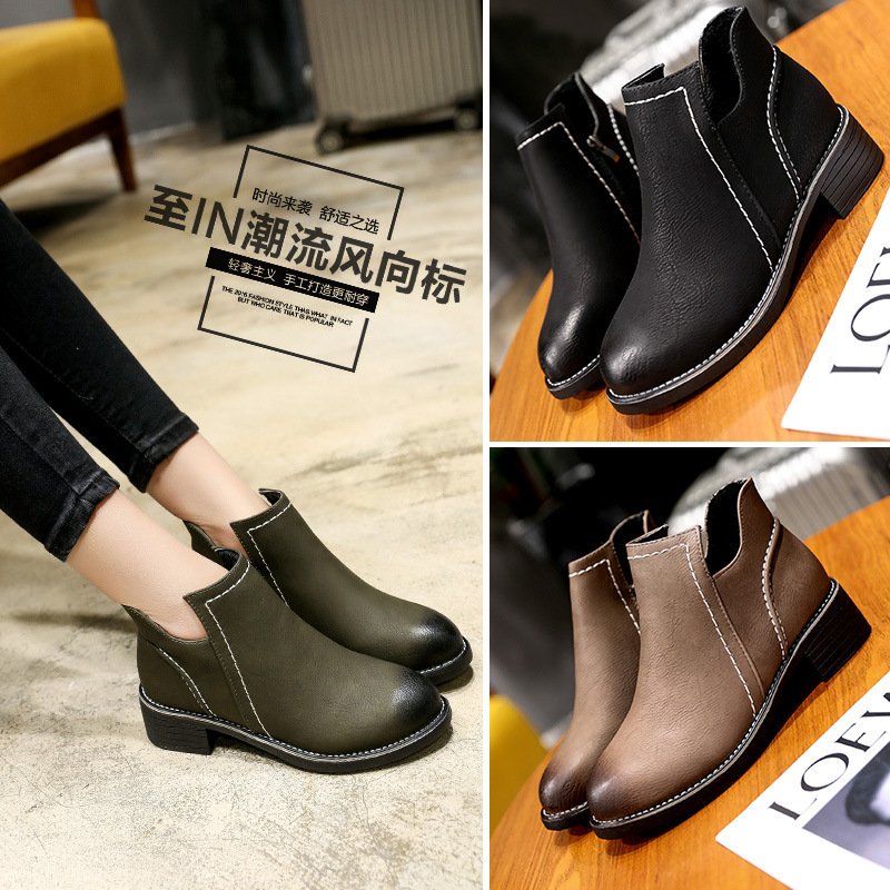 Autumn new Martin boots and female boots - Image 6