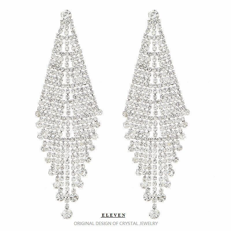 Personality Exaggerating Tassel Earrings Women - Image 6