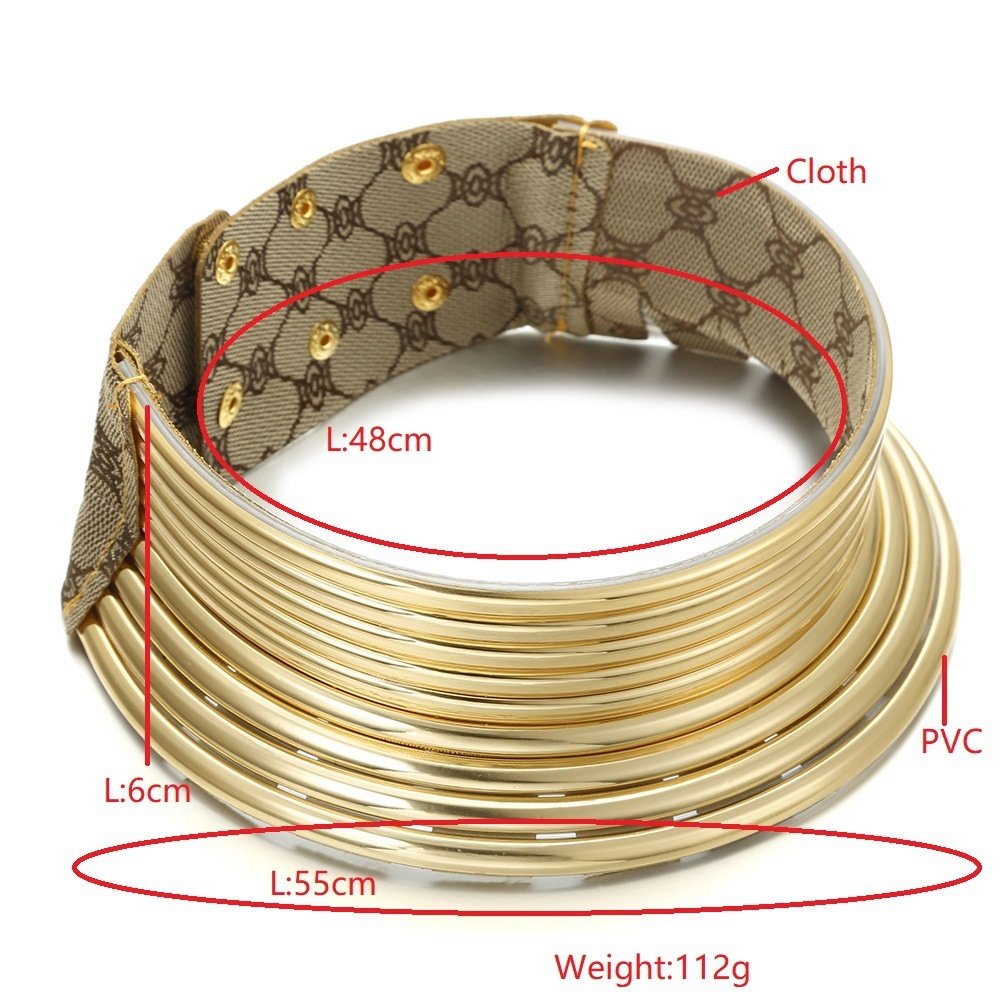 African exaggerated collar women necklace - Image 2