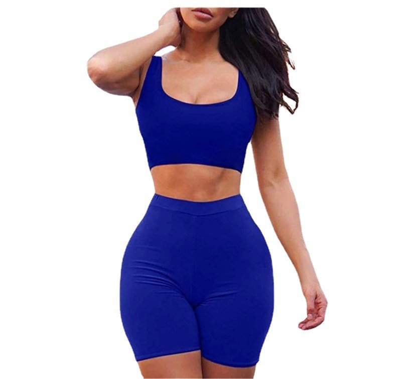 Commuter Sleeveless Tank Top Shorts Two-piece Suit - Image 5