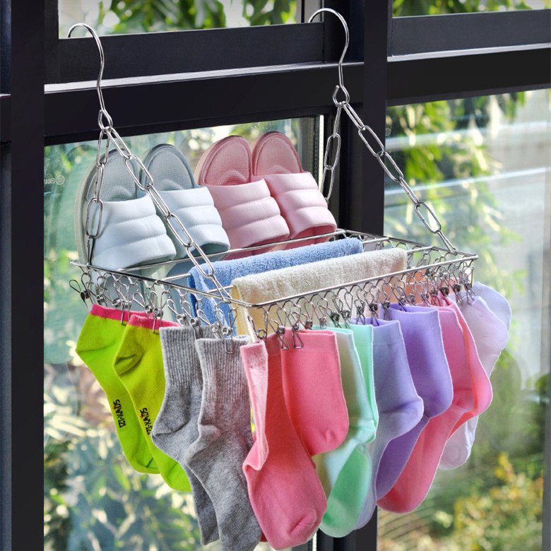 Multi-purpose Bold Stainless Steel Drying Rack