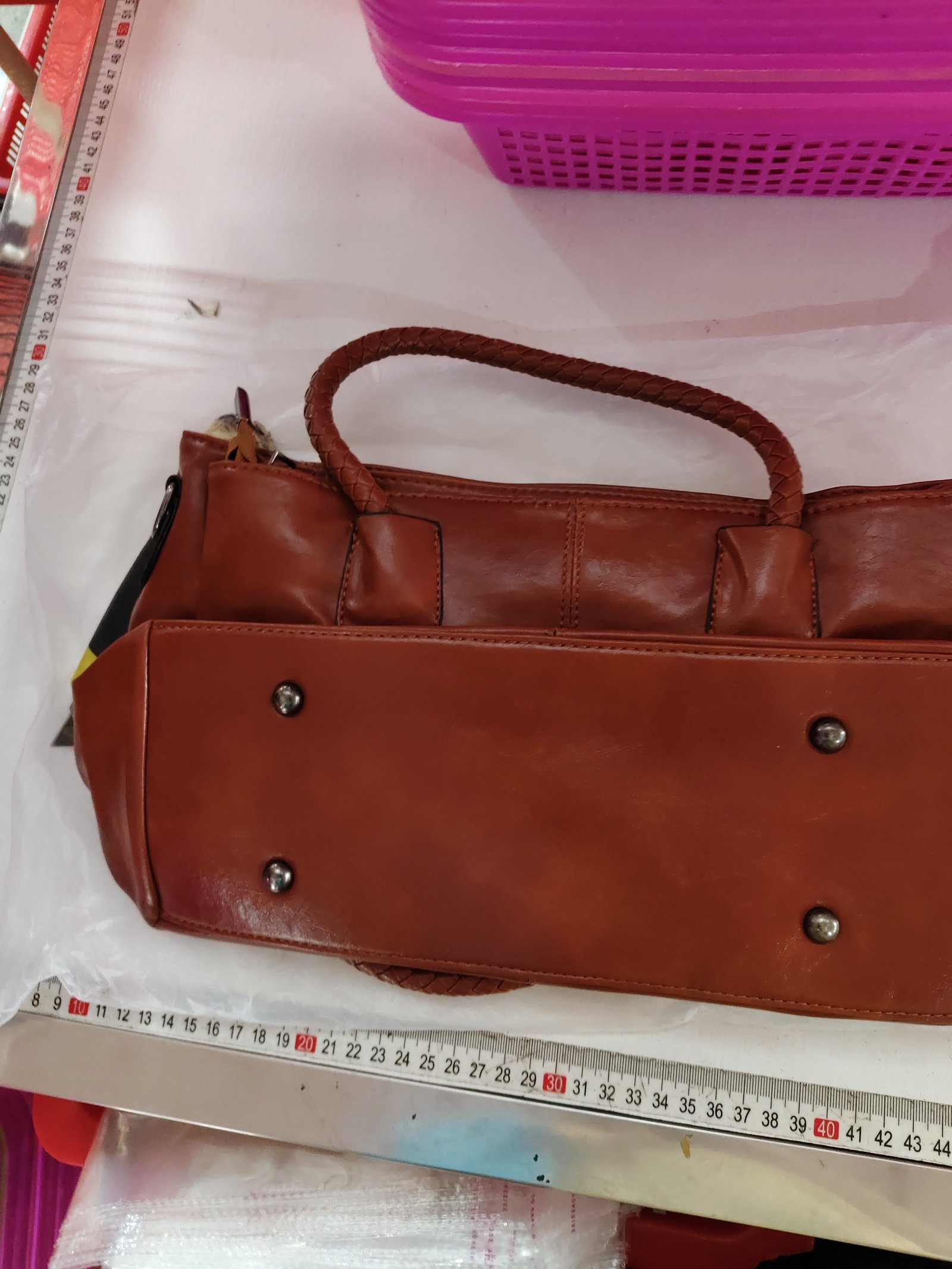 Oil wax leather women bag - Image 5
