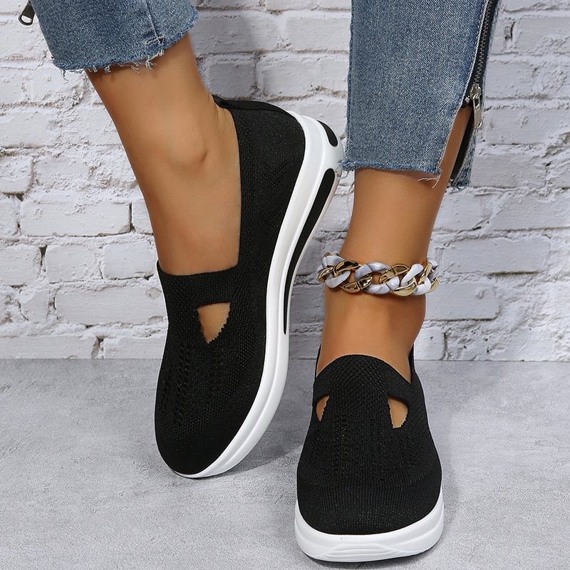 Flat Platform Wedge Casual Sneakers - Image 4
