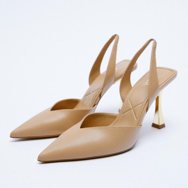 New Nude Pointed High Heels For Women - Image 9