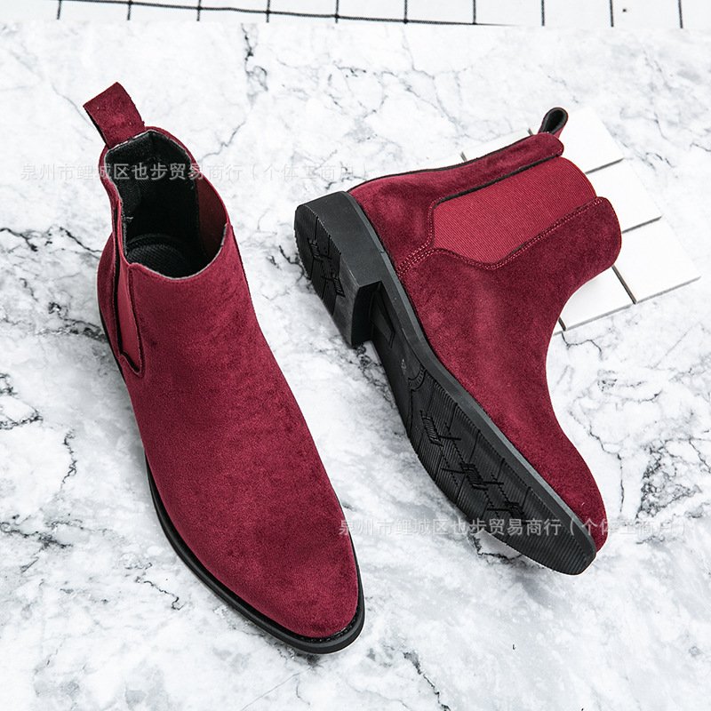 Plus-size Formal Casual Shoes High-top Leather Shoes European And American-style Ankle Boots - Image 6