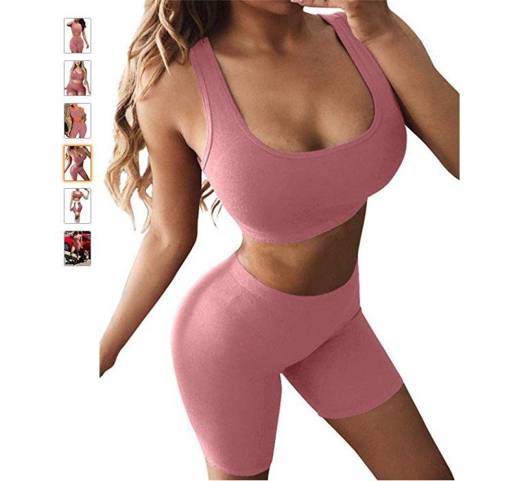 Commuter Sleeveless Tank Top Shorts Two-piece Suit - Image 7
