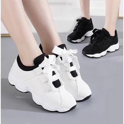 Autumn new small white shoes female wild Korean shoes women shoes female students casual thick-soled running shoes female tide - Image 5