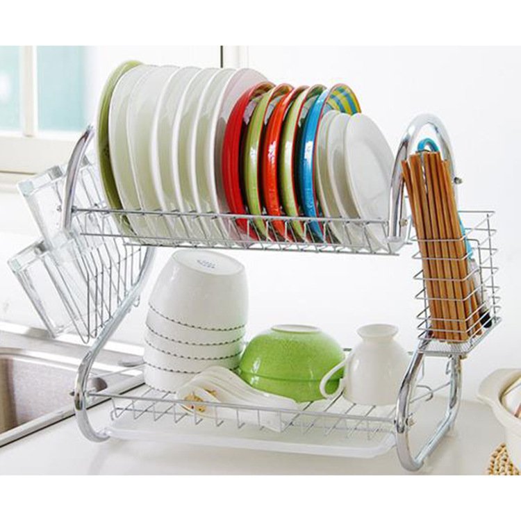 Stainless steel kitchen storage rack - Image 2