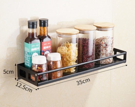 Kitchen Spice Rack Stainless Steel - Image 3