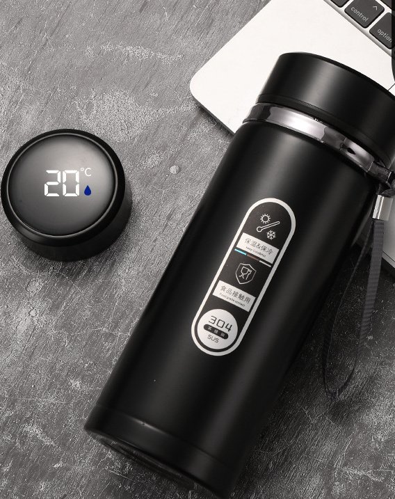 Stainless Steel Gradient Color Large-capacity Vacuum Flask - Image 3