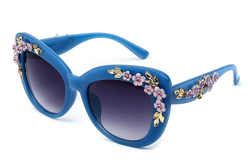 Women Sunglasses Flower - Image 6