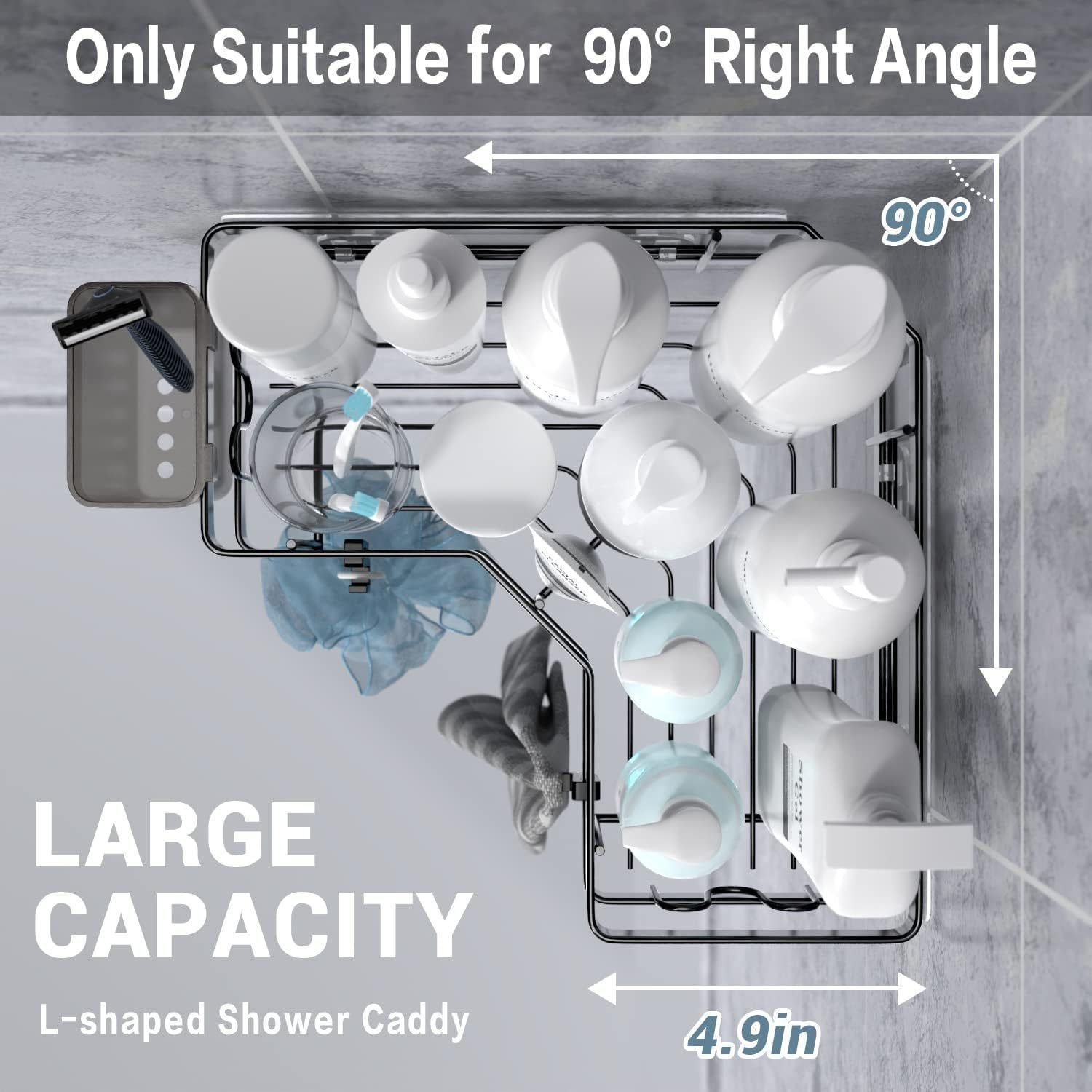 Thickened Iron Punch-free Bathroom Rack - Image 2