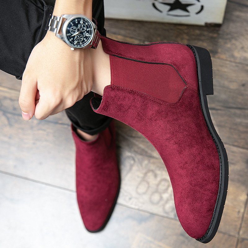 Plus-size Formal Casual Shoes High-top Leather Shoes European And American-style Ankle Boots - Image 5