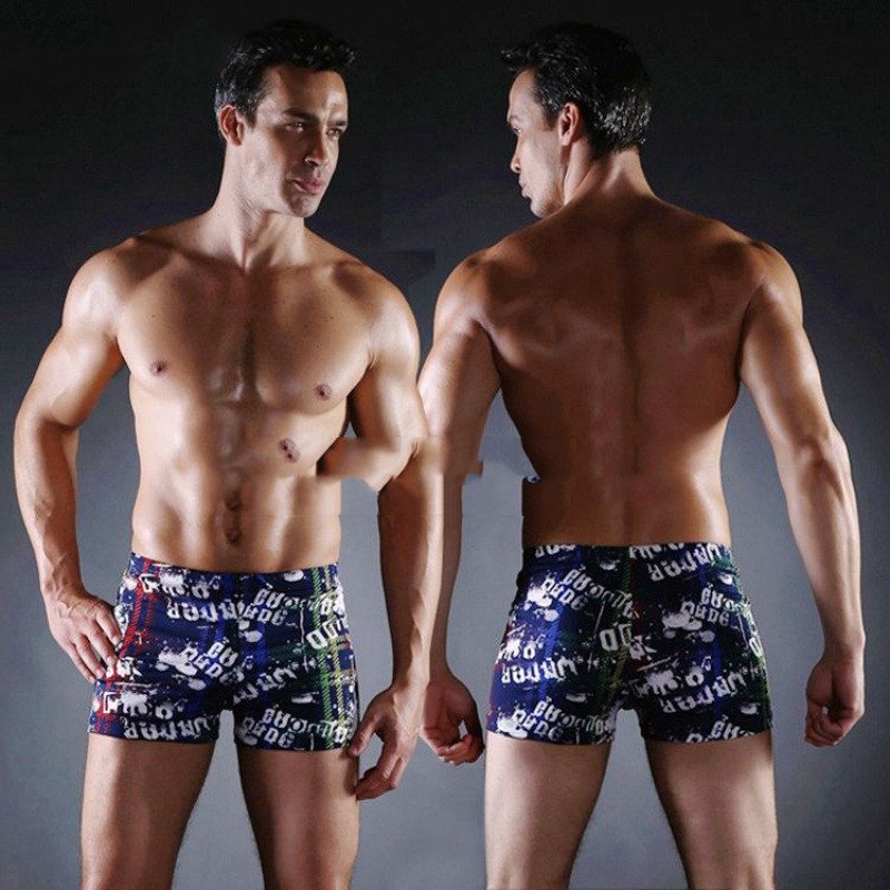 Men's Boxer Print Swim Shorts - Image 7