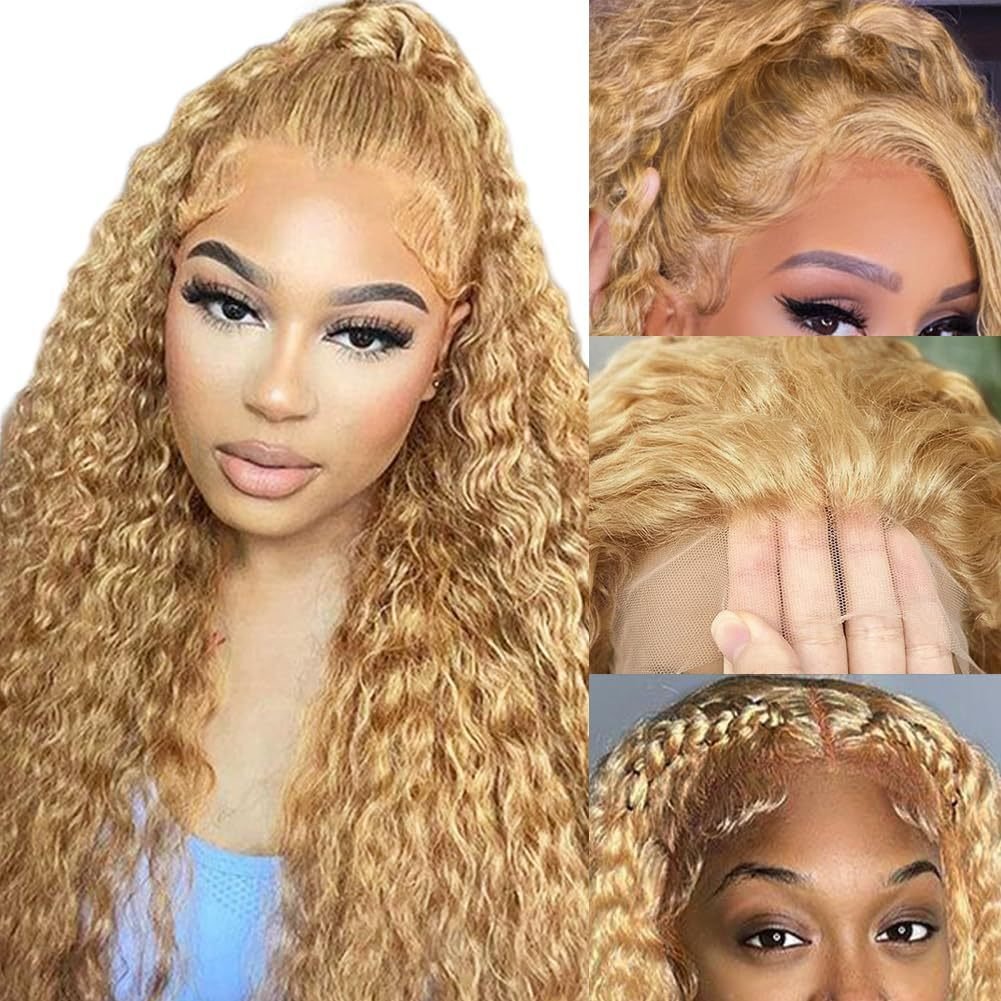 European And American Ladies Front Lace Synthetic Wigs - Image 4