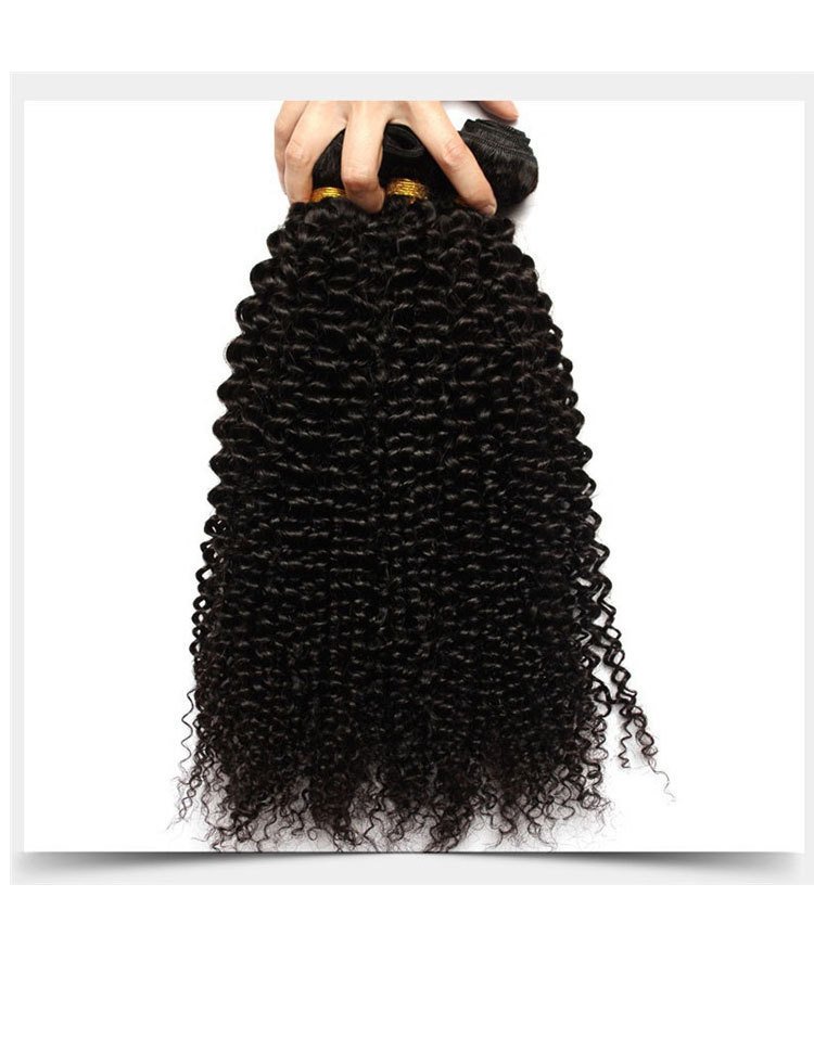 Wig Chemical Fiber Curtain Ditty Human Hair Set - Image 4