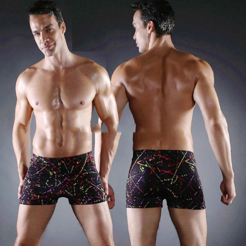 Men's Boxer Print Swim Shorts - Image 6