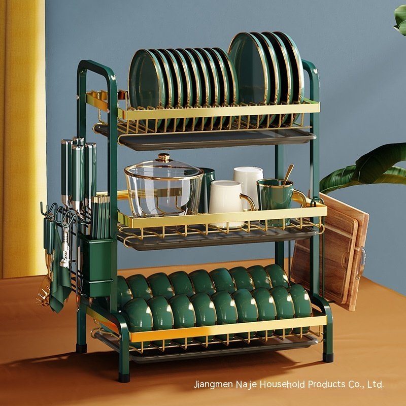 Kitchen Dish Rack Draining Rack Bowl - Image 5