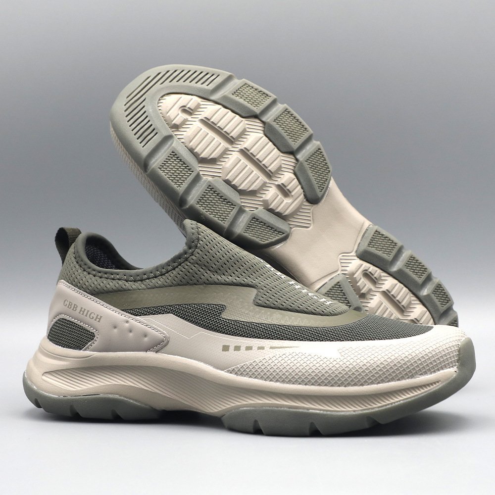 Mens Soft-Soled Non-Slip Waterproof Outdoor Hiking Casual Shoes