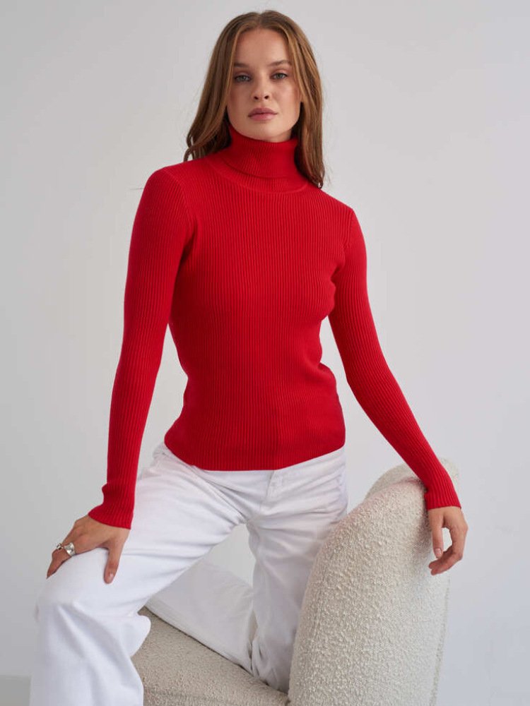 Turtleneck Sweaters Bottoming Shirt European And American - Image 7