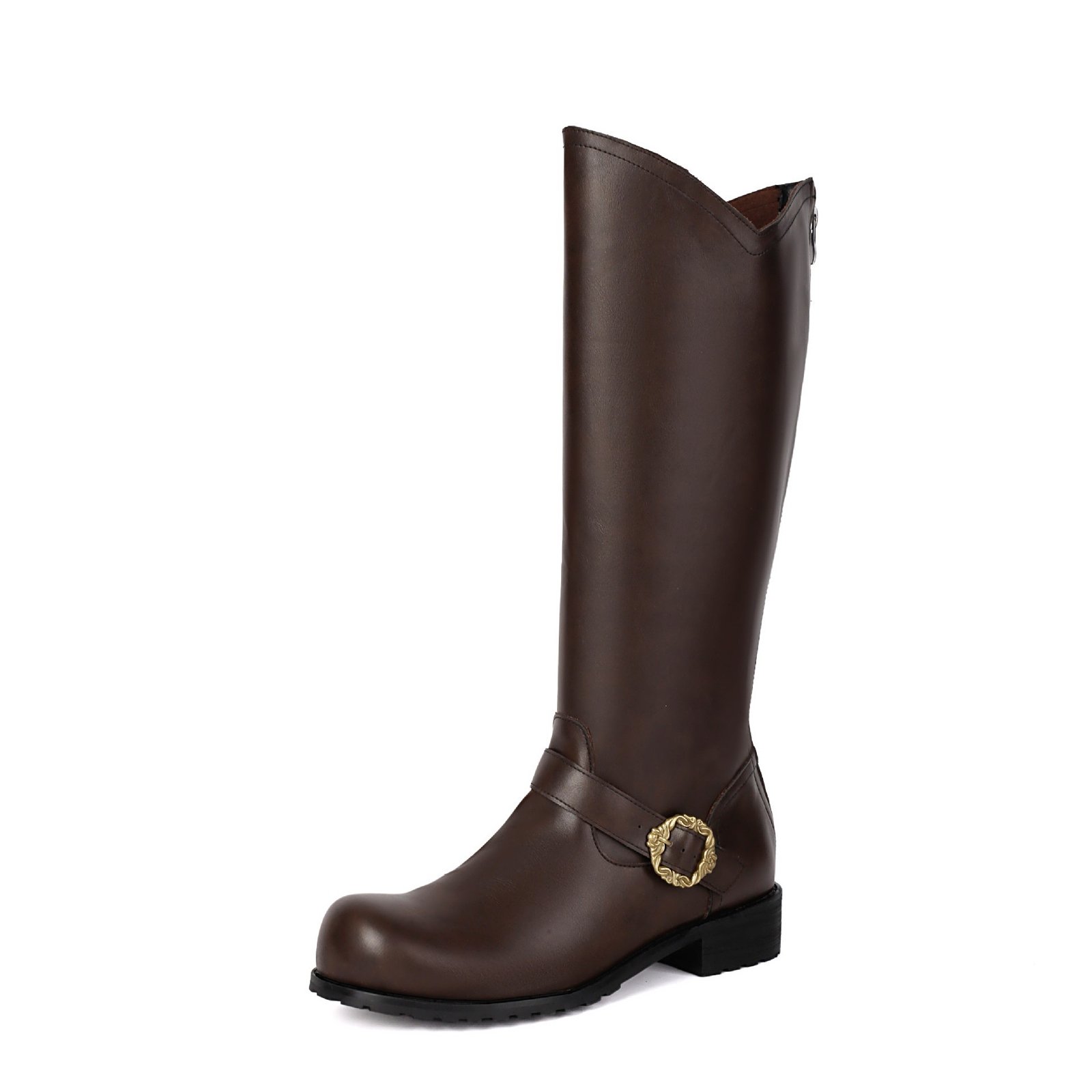 Retro Stage-performance Mens Leather Boots - Image 3