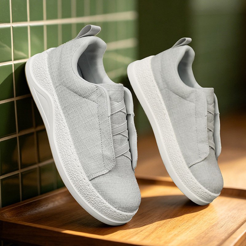 2026 Casual Fisherman Shoes, Breathable Skate Shoes, Slip-on Loafers, One Step On Canvas Shoes - Image 5