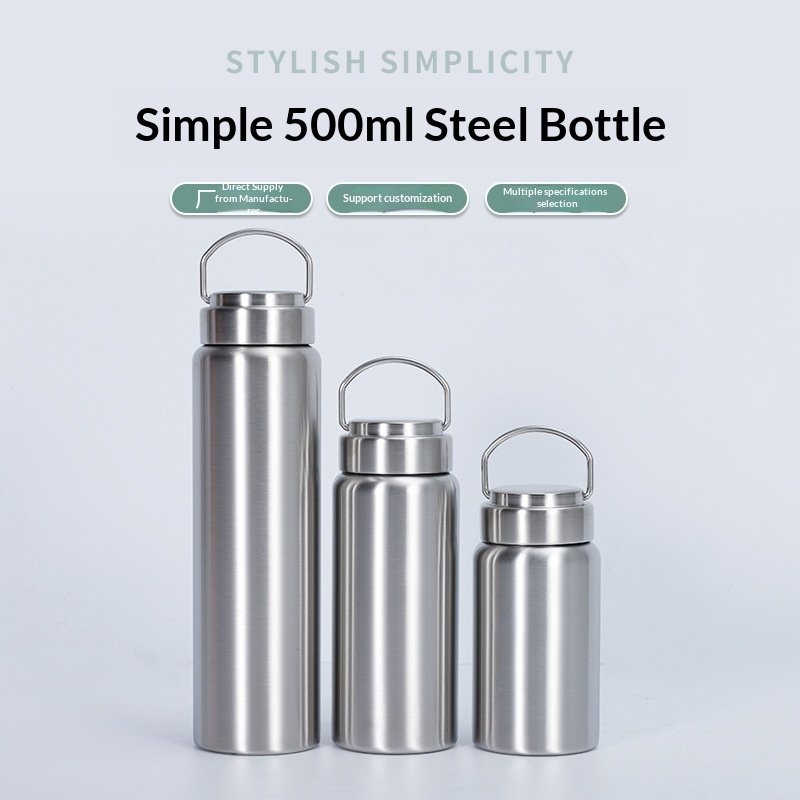 Double-layered Portable Large-capacity 304 Stainless Steel