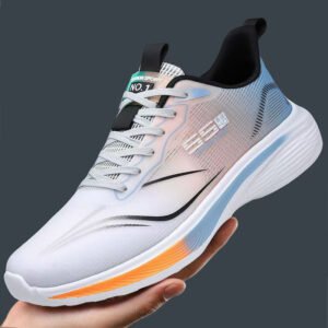 Cold-Pressed Ultra-Light Shock-Absorbing EVA Mens Shoes Lace-Up Shoes Mens
