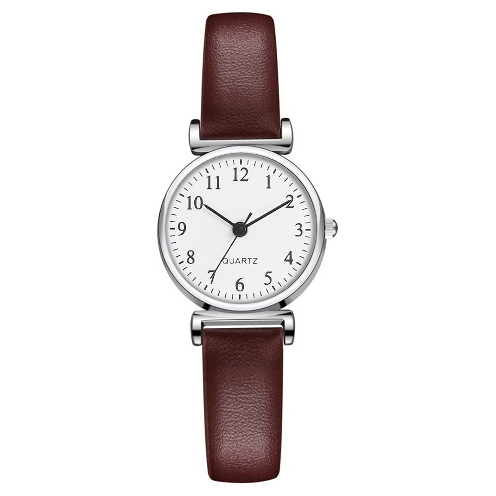 Small And Simple Temperament Student Quartz Watch With Thin Strap - Image 4