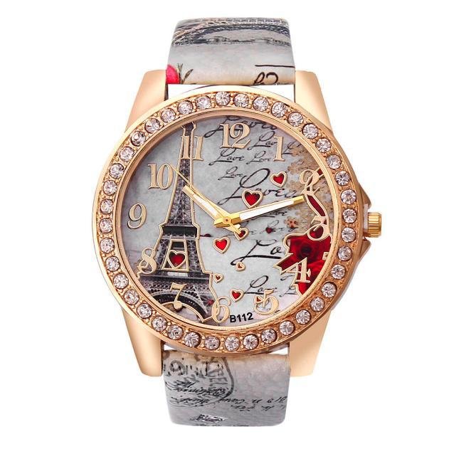 New Vintage Paris Eiffel Tower Women's Quartz Watch Women Girls Ladies Students Casual Wristwatch Relojes - Image 7