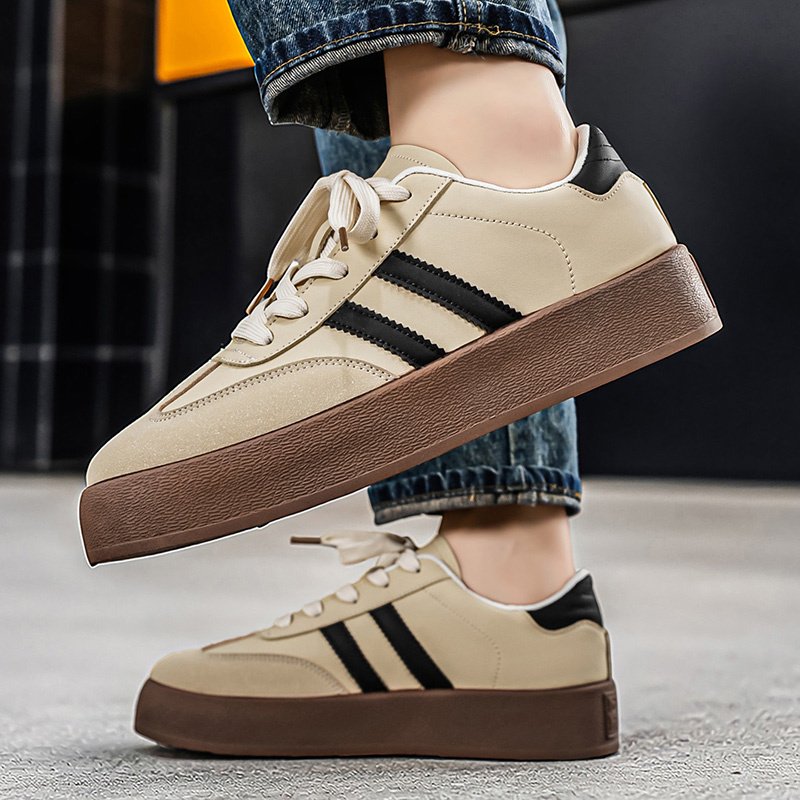 2026 New Summer Men's Skate Shoes, Daily Casual Footwear For Teenagers, Classic College Style Skate Sneakers For Men - Image 4