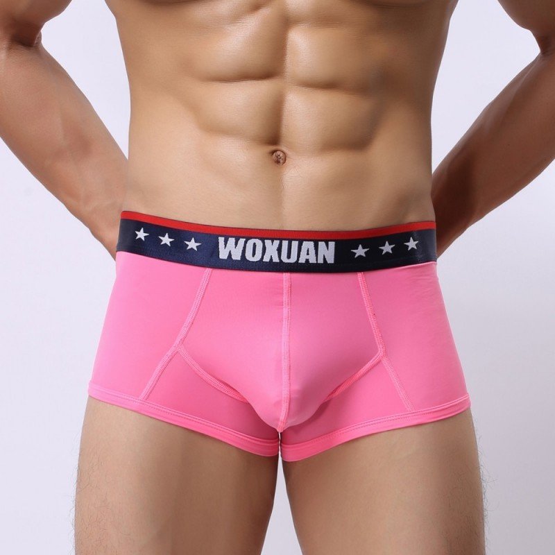 Ice Silk Men's New Boxers Ultra-thin Fashion Transparent - Image 6
