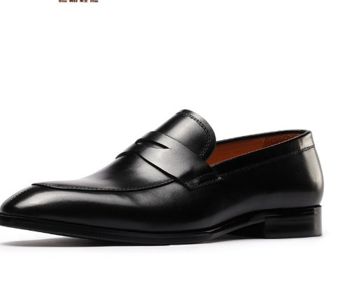 Mens Casual Leather Slip On Shoes Trendy For Summer - Image 3