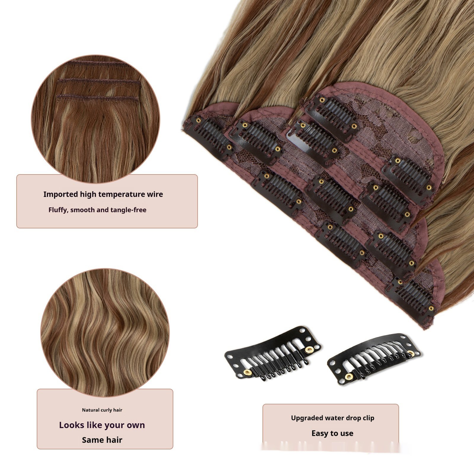 High Temperature Silk Wig For Women - Image 2