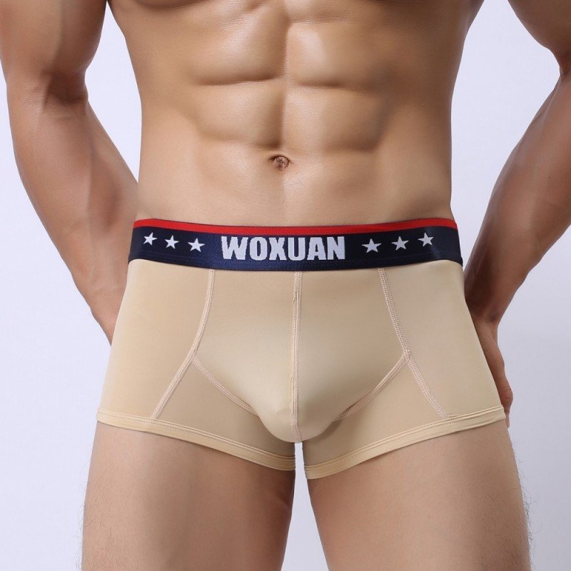 Ice Silk Men's New Boxers Ultra-thin Fashion Transparent - Image 2