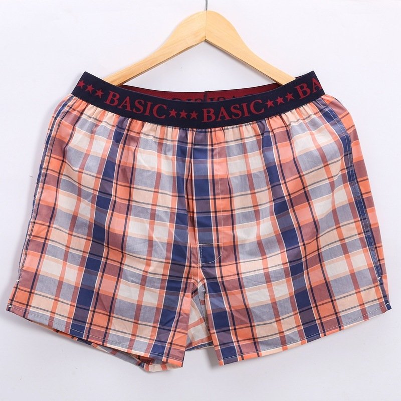 Brocade Cotton Arrow Pants Plaid Loose Casual Pajama Pants Men - Image 6
