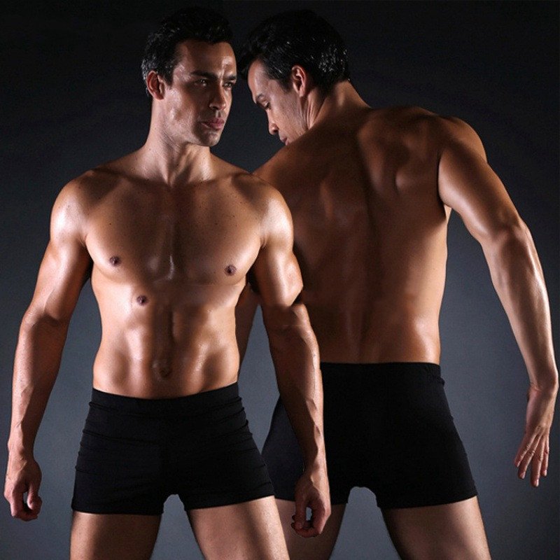 Men's Boxer Print Swim Shorts - Image 4